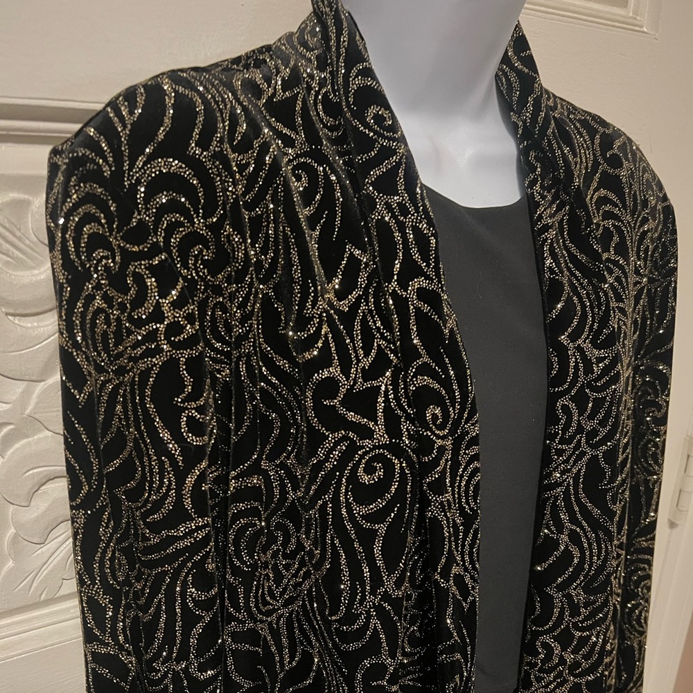 J.B.S. LTD Vintage Elegant Black Jacket 3X